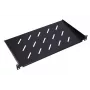 Extralink EX.14480 ripiano per armadi da 19 pollici, acciaio, nero, 1U, 350 mm