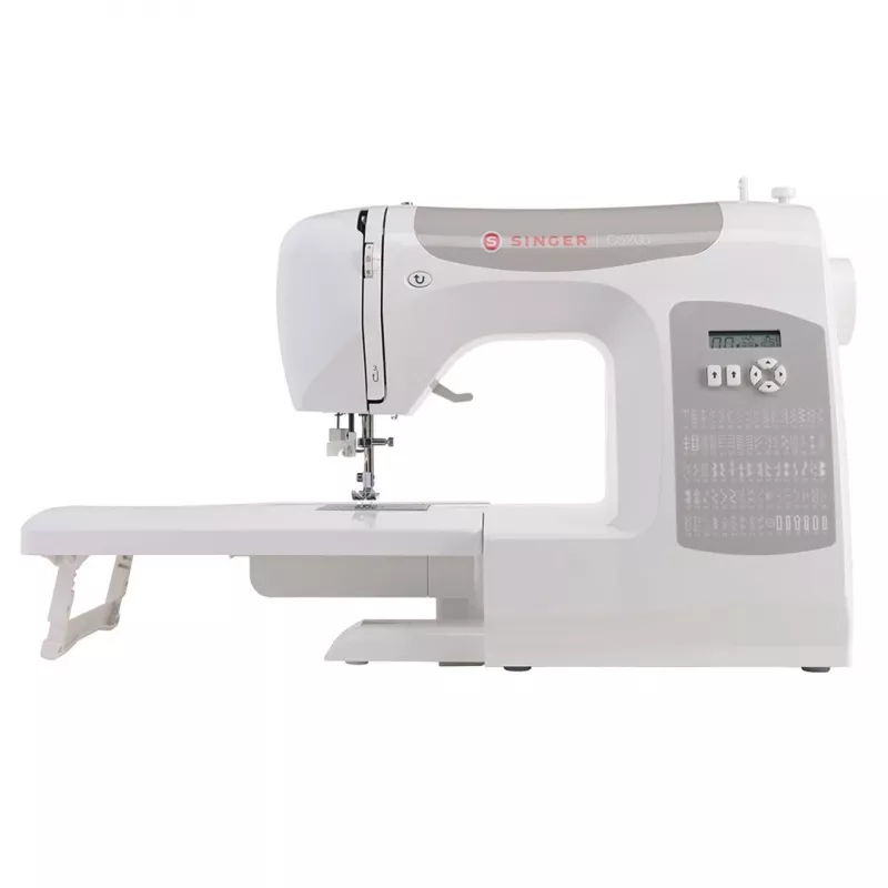 Macchina da cucire computerizzata SINGER C5205 elettrica grigio bianco 1 passo
