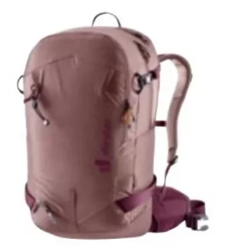 Zaino DEUTER Freerider 22 SL — 22 L, 950 g, sci alpinismo, Bordeaux