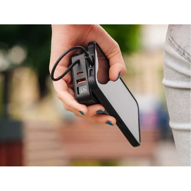 Caricabatterie portatile Tracer Scout 10000 mAh MAG+PD+QC