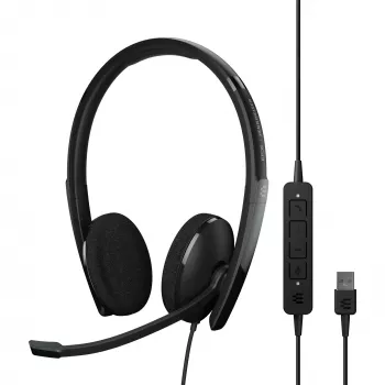 EPOS ADAPT 160 USB II Headset con filo archetto ufficio/call center USB Type-A nero