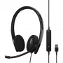 EPOS ADAPT 160 USB II Headset con filo archetto ufficio/call center USB Type-A nero