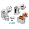 Set colazione KLEIN argento — set giocattolo per gioco di ruolo cucina per bambini