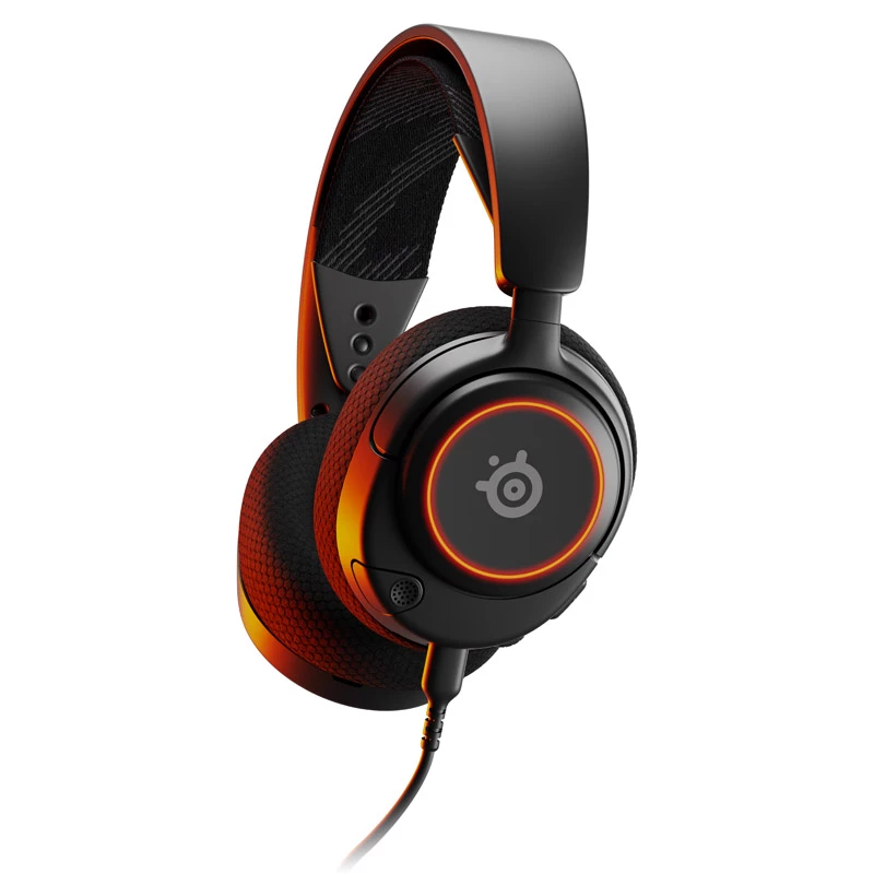 Steelseries Arctis Nova 3 headset con cavo archetto gaming USB Type-C nero