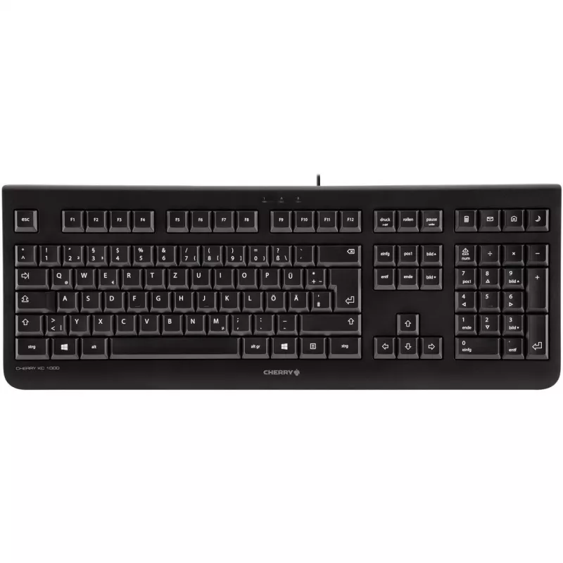 Cherry KC 1000 - tastiera - nordica - nero