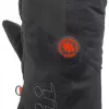 Guanti a lobo Glovii GZ1M in vera pelle e nylon per sci ed escursionismo