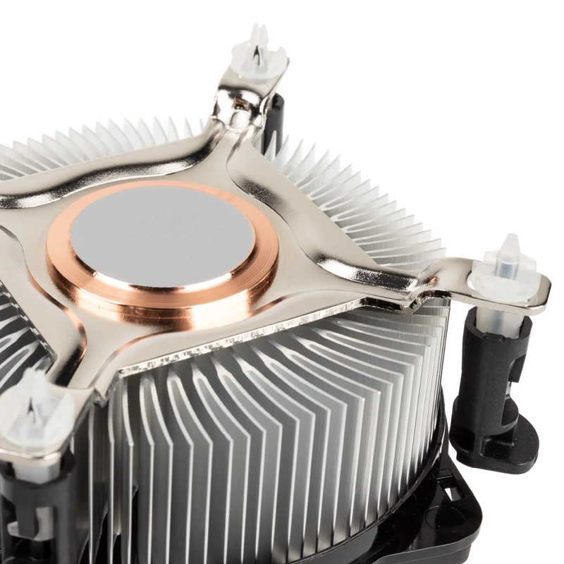 Dissipatore CPU Akasa AK-955A-BV2 per socket Intel T/775, progettato per Pentium 4 fino a 2,6 GHz