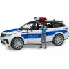 Veicolo Range Rover Velar Polizia con figura