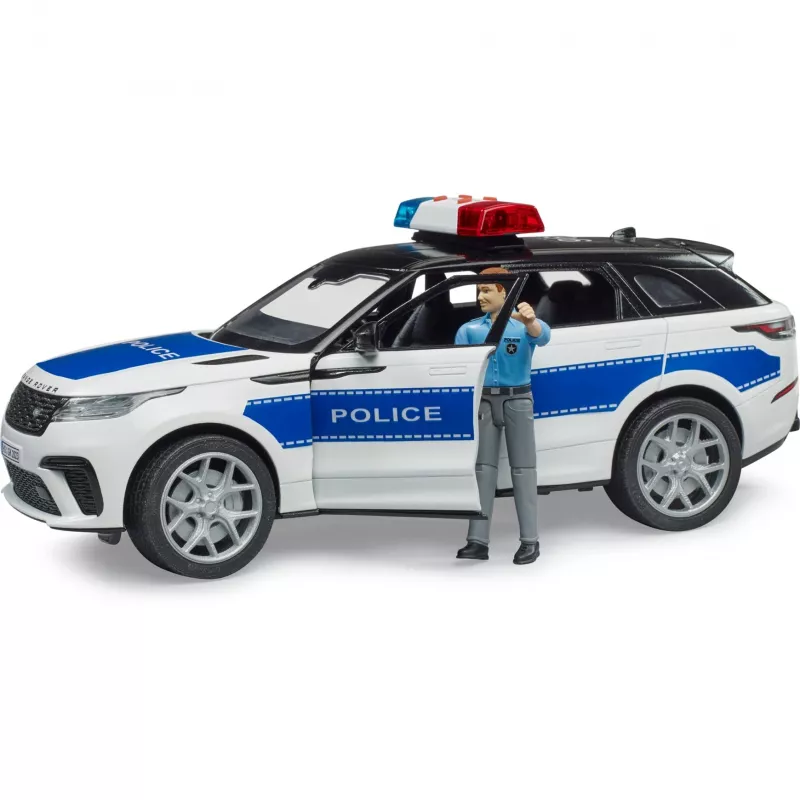 Veicolo Range Rover Velar Polizia con figura