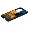 Custodia per cellulare iKins per Samsung Galaxy S20 Ultra — nera, modello 'Cafe Terrace'