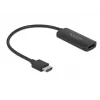 Adattatore HDMI-A maschio su DisplayPort femmina 4K 60 Hz DeLOCK 63206