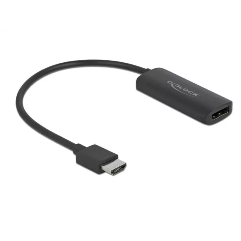 Adattatore HDMI-A maschio su DisplayPort femmina 4K 60 Hz DeLOCK 63206