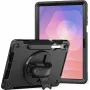 Custodia con kickstand jt berlin per Samsung Galaxy Tab S11 con cinturino robusto — nera
