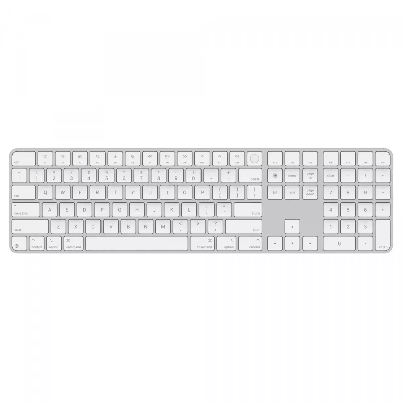 Tastiera Apple Magic universale USB + Bluetooth QWERTY US English bianco MXK73LB/A