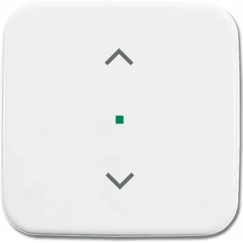 Busch-Jaeger 6220-0-0082 piastra di copertura per supporto e base sensore bianco (2CKA006220A0082)