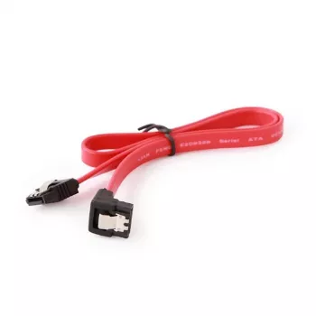 Cavo SATA III Gembird CC-SATAM-DATA90-0.1M 0,1 m connettore maschio/connettore maschio, rosso