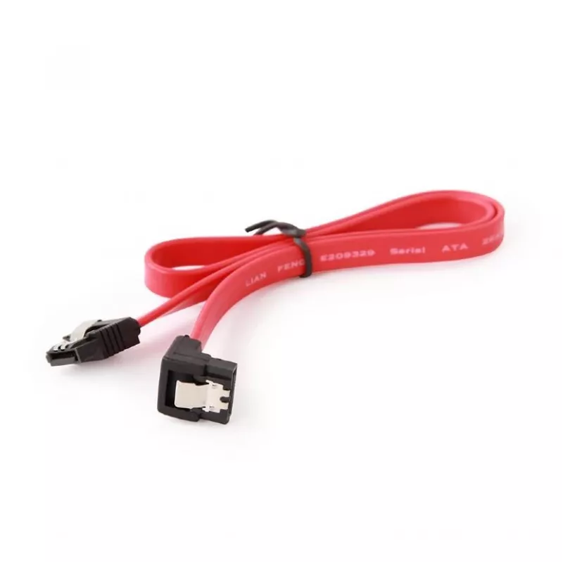 Cavo SATA III Gembird CC-SATAM-DATA90-0.1M 0,1 m connettore maschio/connettore maschio, rosso