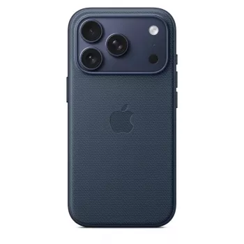 Cover Apple iPhone 17 Pro TechWoven Case compatibile MagSafe blu