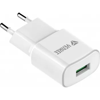 Alimentatore USB YENKEE YAC 2023WH 18W 3A Quick Charge 3.0