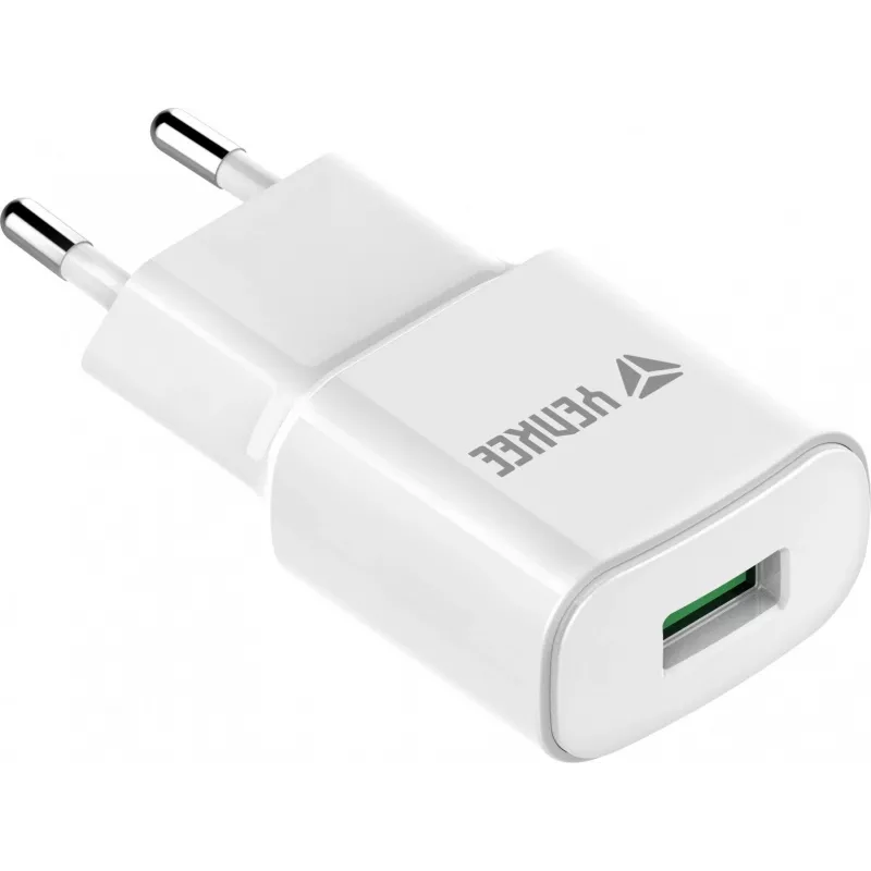 Alimentatore USB YENKEE YAC 2023WH 18W 3A Quick Charge 3.0