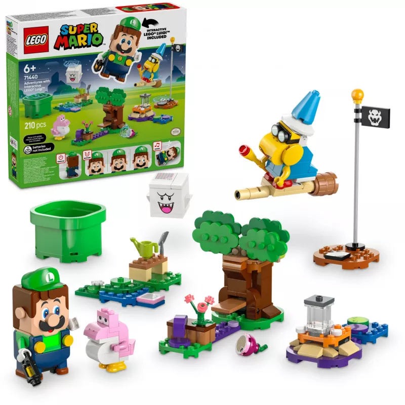Set da costruzione LEGO 71440 Super Mario figura LEGO Luigi interattiva