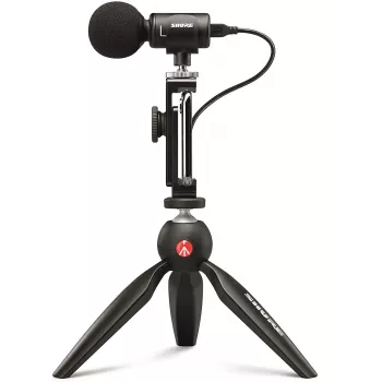 Microfono da tavolo Shure MV88+ VIDEO KIT nero