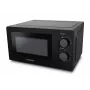 Esperanza ESTOFADO EKO011K forno a microonde solo, da appoggio, 20 l, 700 W, 5 livelli di potenza, piatto girevole da 24,5 cm, nero