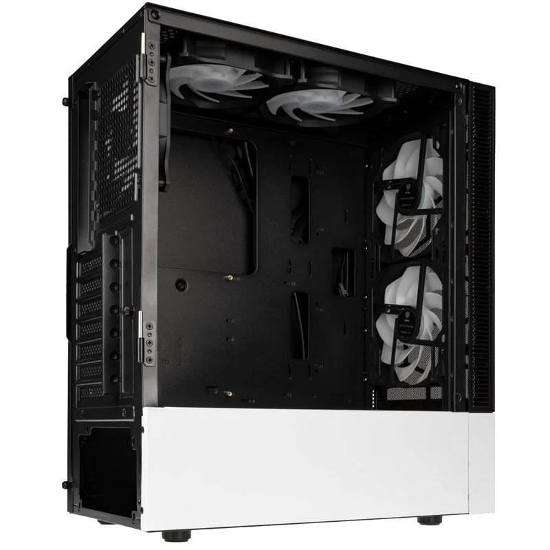 Case Midi Tower Kolink OBSERVATORY MX nero, bianco