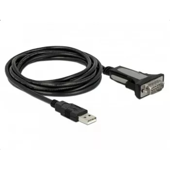 Adattatore DELOCK USB 2.0 Type-A a 1 x Seriale RS-232 DB9 3 m