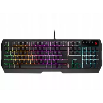 Tastiera da gaming con filo A4Tech Bloody B140N, membrana, nero