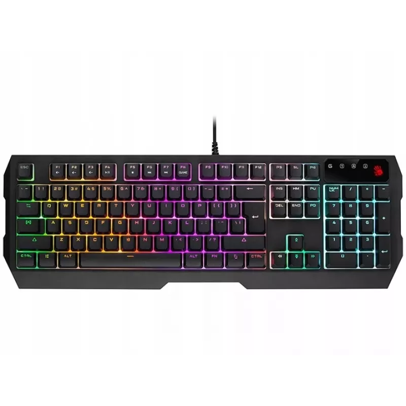 A4Tech Bloody B140N Tastiera gaming cablata, a membrana, nera