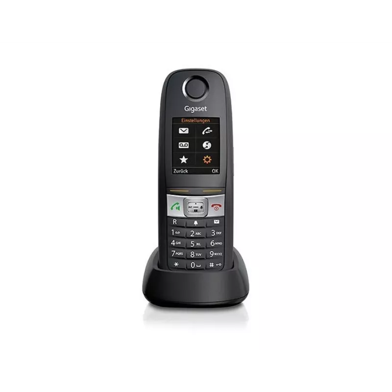 Gigaset E630HX cordless DECT con display del numero nero
