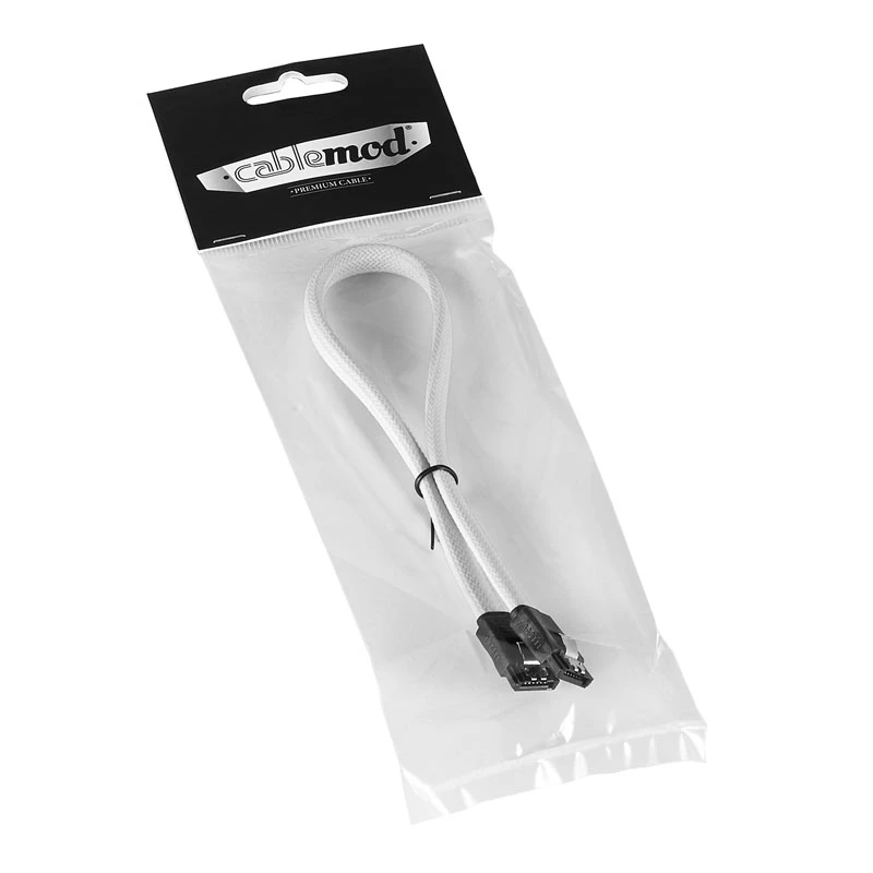 Cavo ModMesh SATA 3 30 cm - bianco - cavo - digitale/dati (CM-CAB-SATA-N30KW-R)
