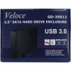 Inter-Tech Veloce GD-35612 - case per memoria - 3,5