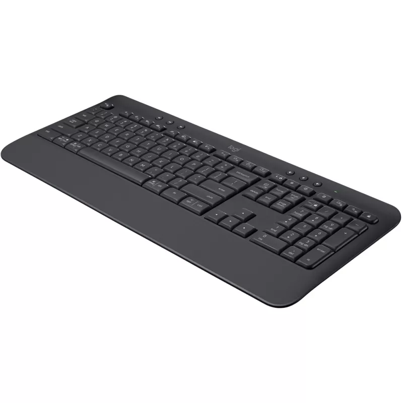 Logitech Signature K650 - tastiera - wireless - Bluetooth 5.1 - QWERTY - spagnolo - grafite (920-010917)