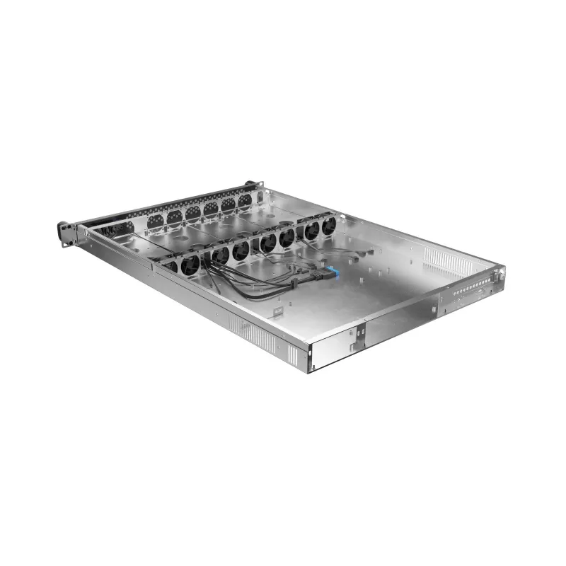 Case rack Lanberg SC01-6501-12B 1U nero 8 ventole HDD SSD