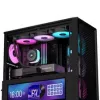 Corsair FRAME 4000D LCD RS case PC, Midi-Tower, ATX, ARGB, vetro temperato - nero