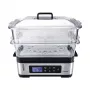 STEBA DG 2 cuocivapore (1200 Watt, acciaio inox / nero) (05.22.00)