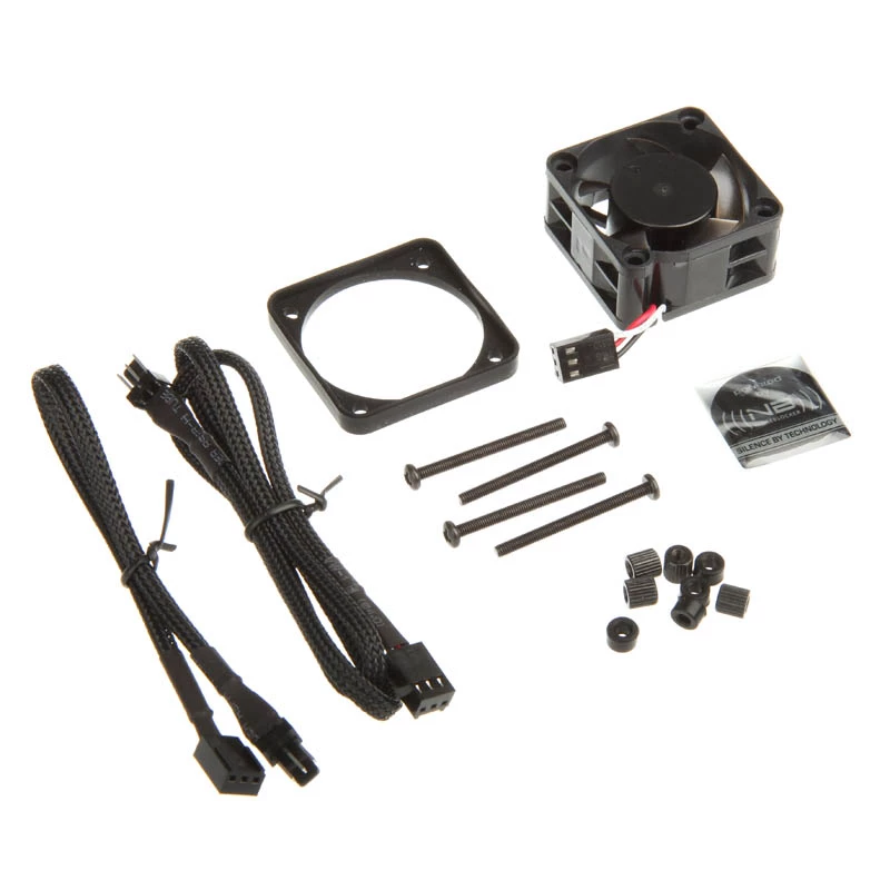 Ventola per case NOISEBLOCKER SchwarzSilentPRO PM-1 40mm