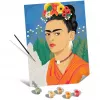Set di pittura su tela Ravensburger CreArt ART Collection: dipinto Frida Kahlo, Canvas Edition