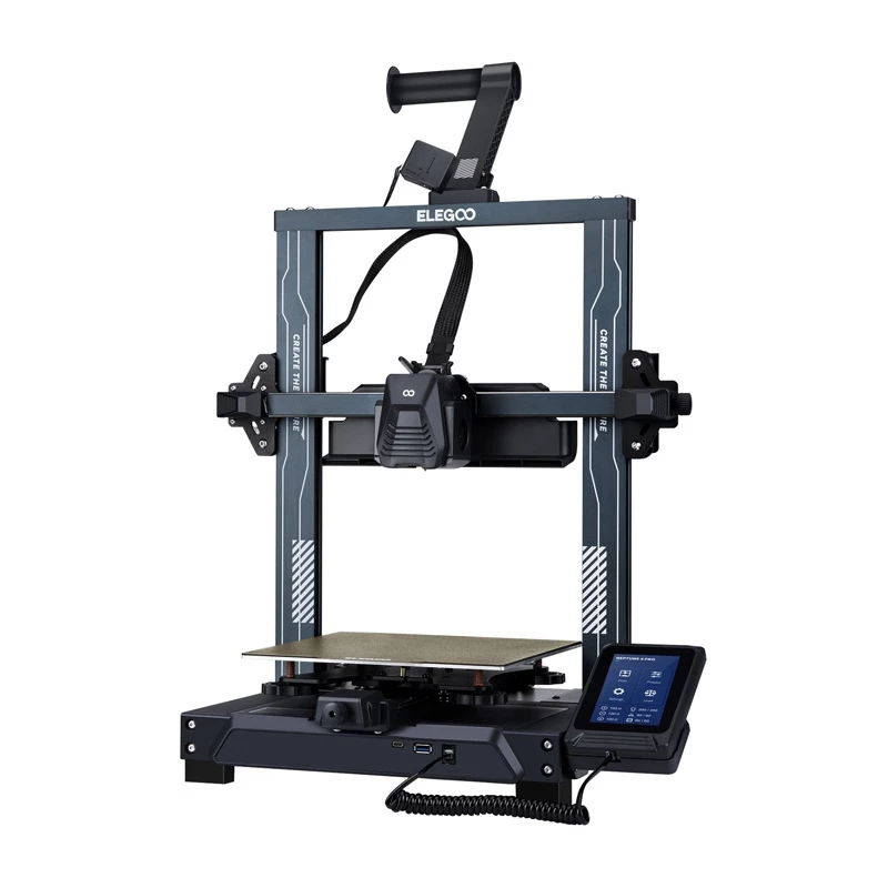 Stampante 3D Elegoo Neptune 4 Pro con doppio asse Z e driver passo-passo silenziosi