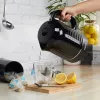 Bollitore elettrico Petra 1,7 l 3 kW nero