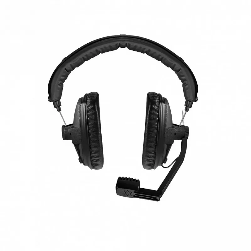 Cuffie con microfono Beyerdynamic DT 109 200/50 nero – cuffie professionali per broadcast e comunicazione con microfono