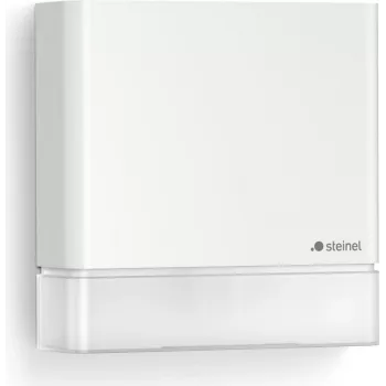 Sensore laser STEINEL IS 180 con filo da parete bianco per esterni 220–240 V