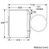 Bosch WNC254A0SN Lavasciuga 10,5 kg / 6 kg 1400 giri/min