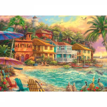 Chuck Pinson: Inselzeit, Puzzle 1000 pezzi