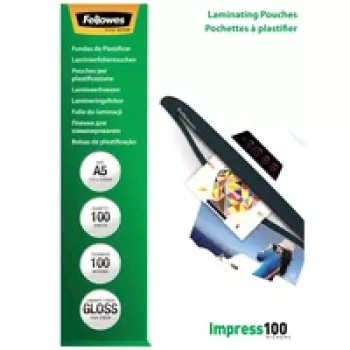 Pellicola per laminazione GLOSSY/A5 100 100 pezzi 5351002 Fellowes