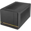 SilverStone SUGO SG14B - Tower - Mini-DTX - senza alimentatore (ATX / PS/2) - nero - USB/Audio (SST-SG14B)