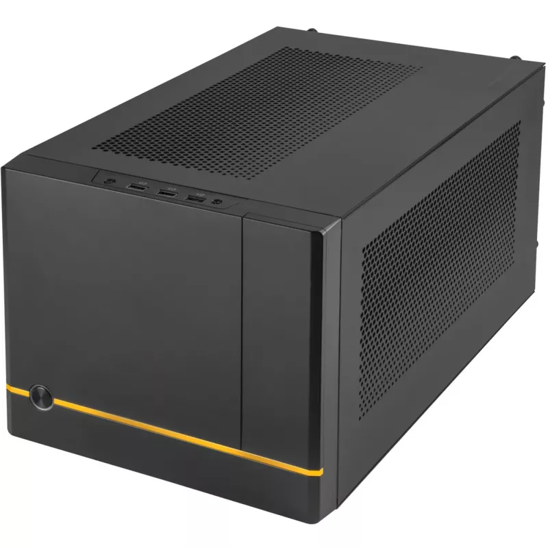 SilverStone SUGO SG14B - Tower - Mini-DTX - senza alimentatore (ATX / PS/2) - nero - USB/Audio (SST-SG14B)