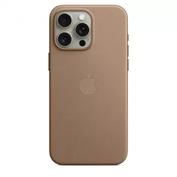 Custodia Apple iPhone 15 Pro Max FineWoven compatibile MagSafe – taupe